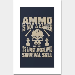 Air Force Ammo Survival Skill Posters and Art